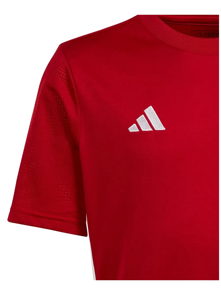 Футболка с коротким рукавом и принтом adidas — изображение 4 из 6, красный/белый