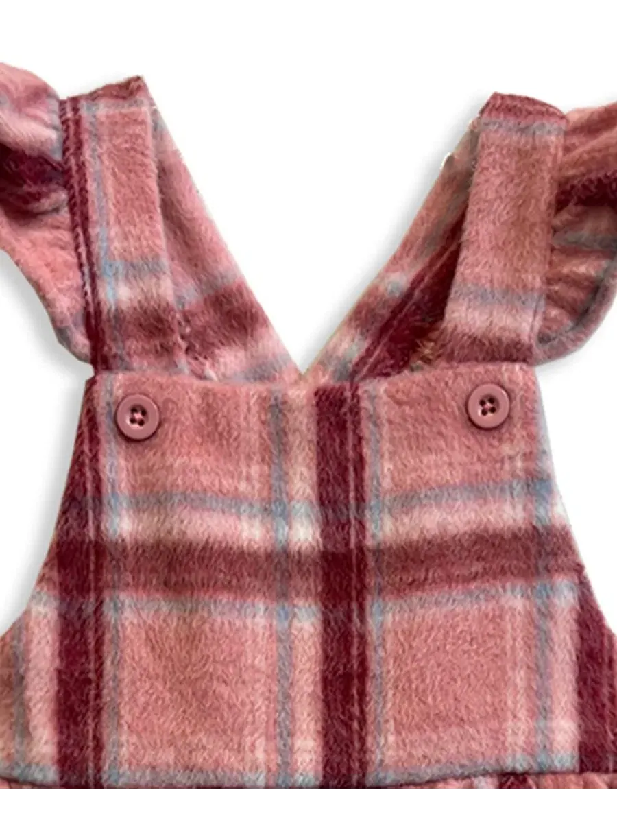 Комплект из топа, платья-сарафана и повязки на голову с бантом, модель Matching Bow Headband — изображение 3 из 3, розовый