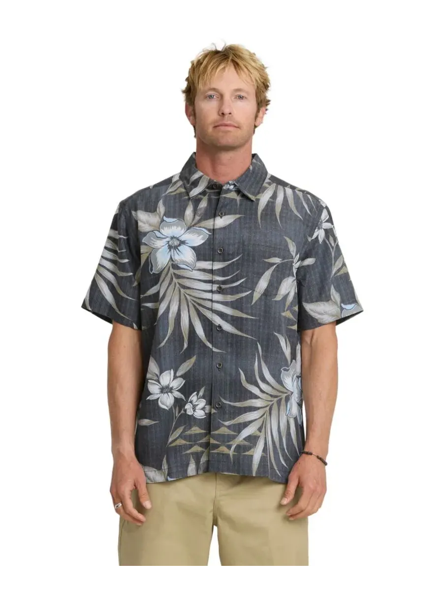 Мужская рубашка с коротким рукавом Palapa Floral Quiksilver Waterman