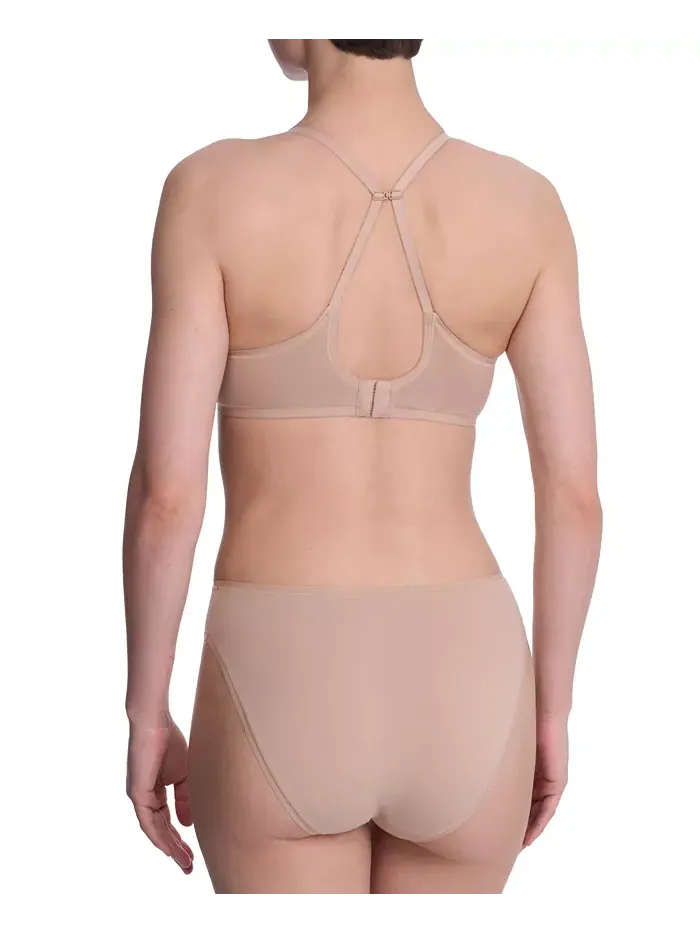 Женский бюстгальтер Bliss Convertible T-Shirt Bra 721346 Natori — изображение 9 из 10, кофе