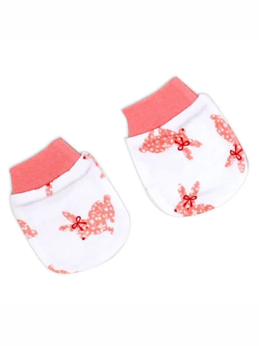 Комплект для новорожденных с цветочным принтом Rock-A-Bye Baby Boutique, Dark Peach — изображение 8 из 8