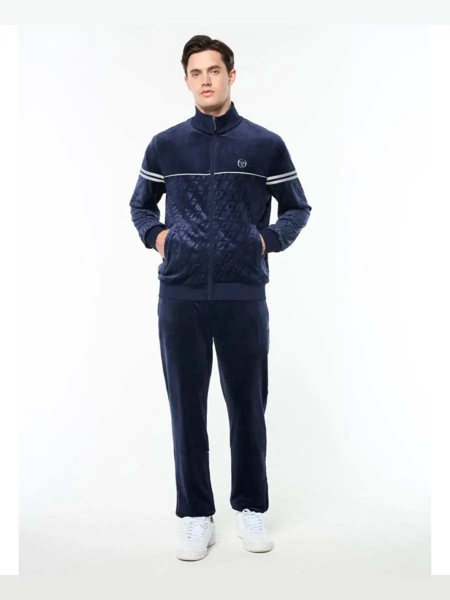 Куртка-бомбер Sergio Tacchini Bandiera Track Jacket — изображение 2 из 5, синий