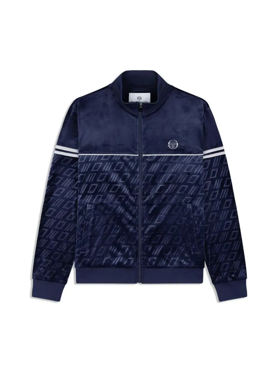 Куртка-бомбер Sergio Tacchini Bandiera Track Jacket — изображение 5 из 5, синий
