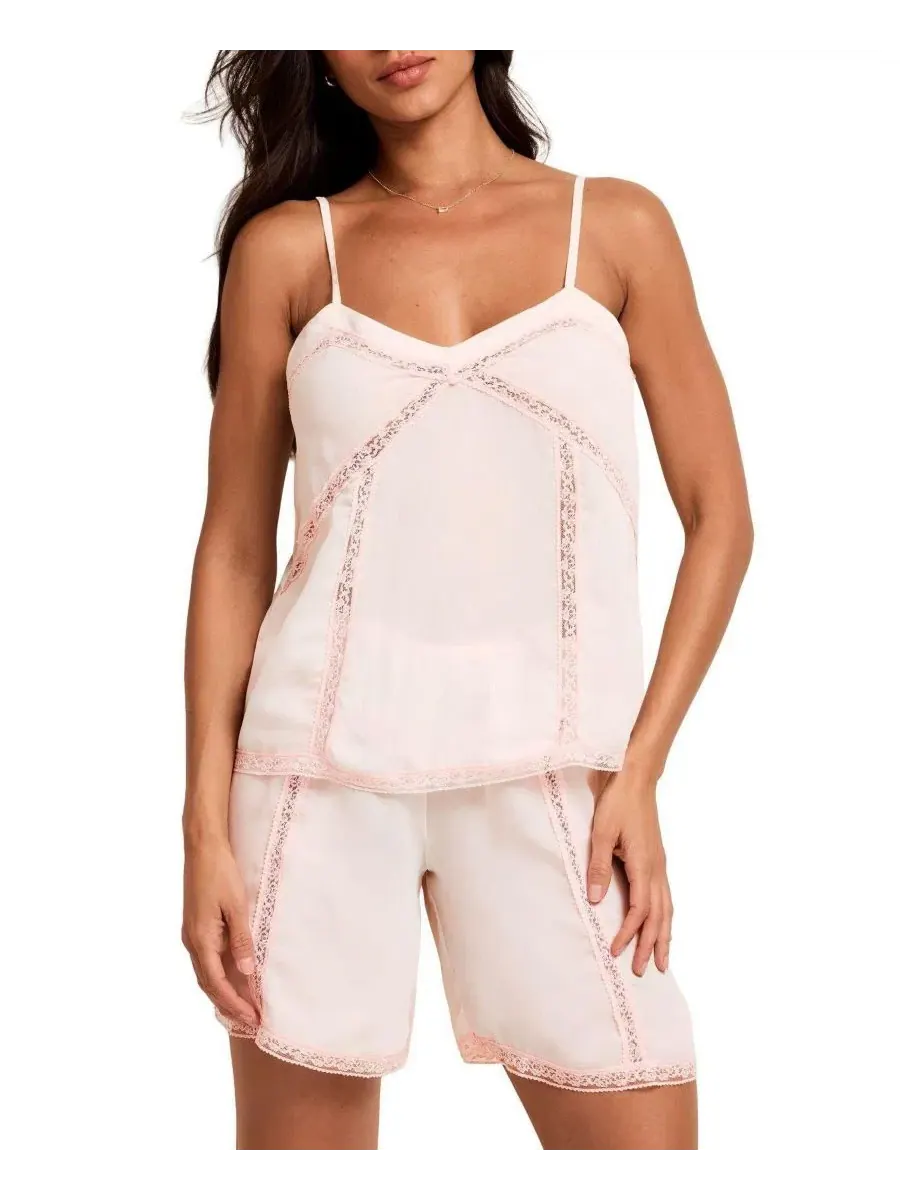 Комплект пижамы с кружевной отделкой Aniella Floral Lace-Trim Adore Me