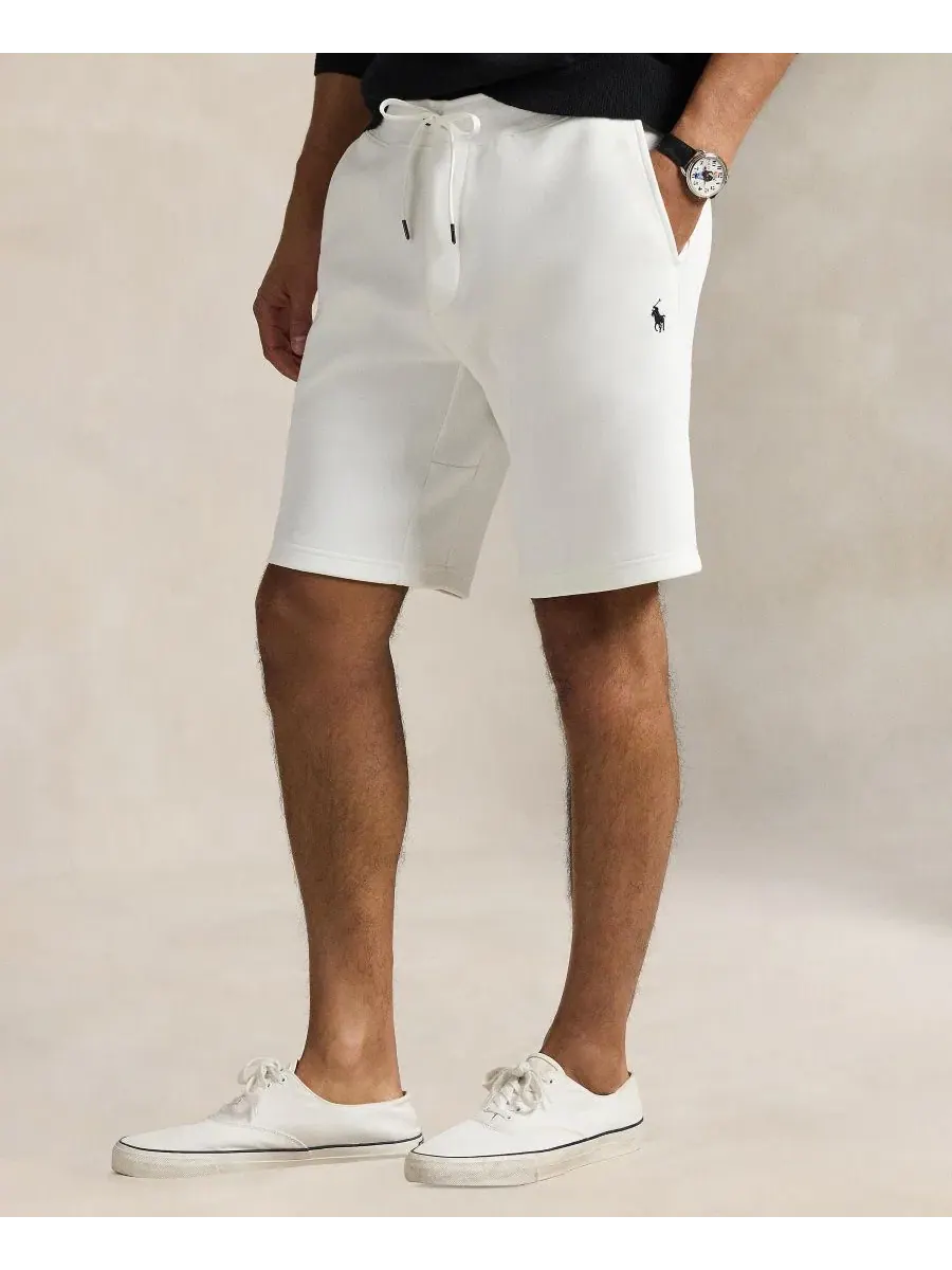 Шорты из двойного трикотажа с вышивкой Polo Ralph Lauren