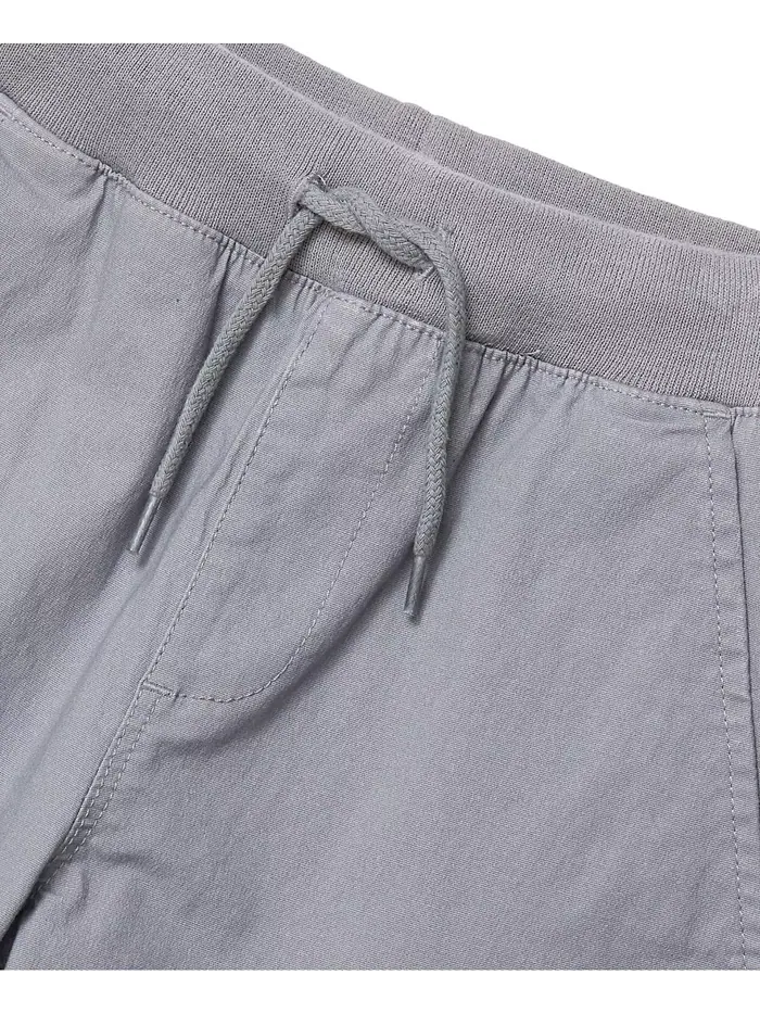 Брюки Big Boys Husky Stretch с мягкой резинкой на поясе и усиленными коленями на молнии Lands' End — изображение 3 из 3