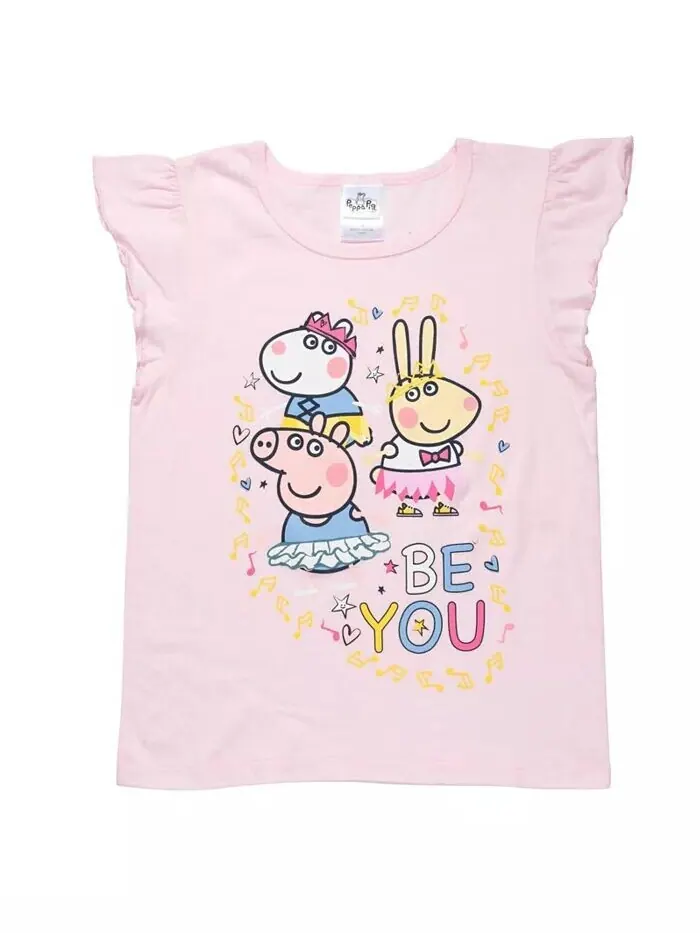 Комплект из 3 футболок для девочек Peppa Pig — изображение 7 из 7, белый/розовый