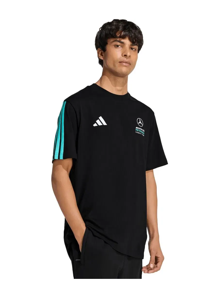Мужская футболка с круглым вырезом Mercedes Formula 1 adidas