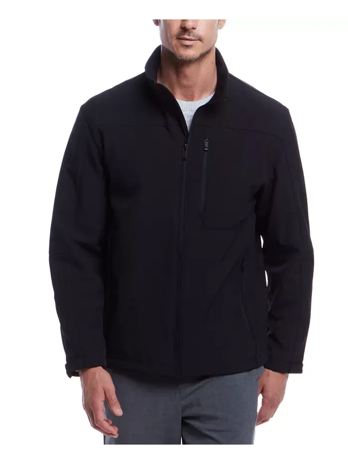 Мужская куртка Soft Shell Weatherproof — черный