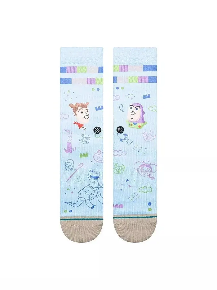 Мужские и женские носки Story Fresh Tek Crew Stance — изображение 2 из 2, синий