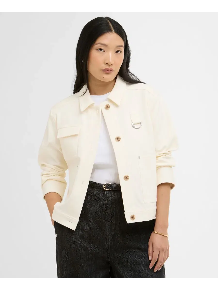 Женская рубашка-оверсайз Kirby Collared Jersey Barbour