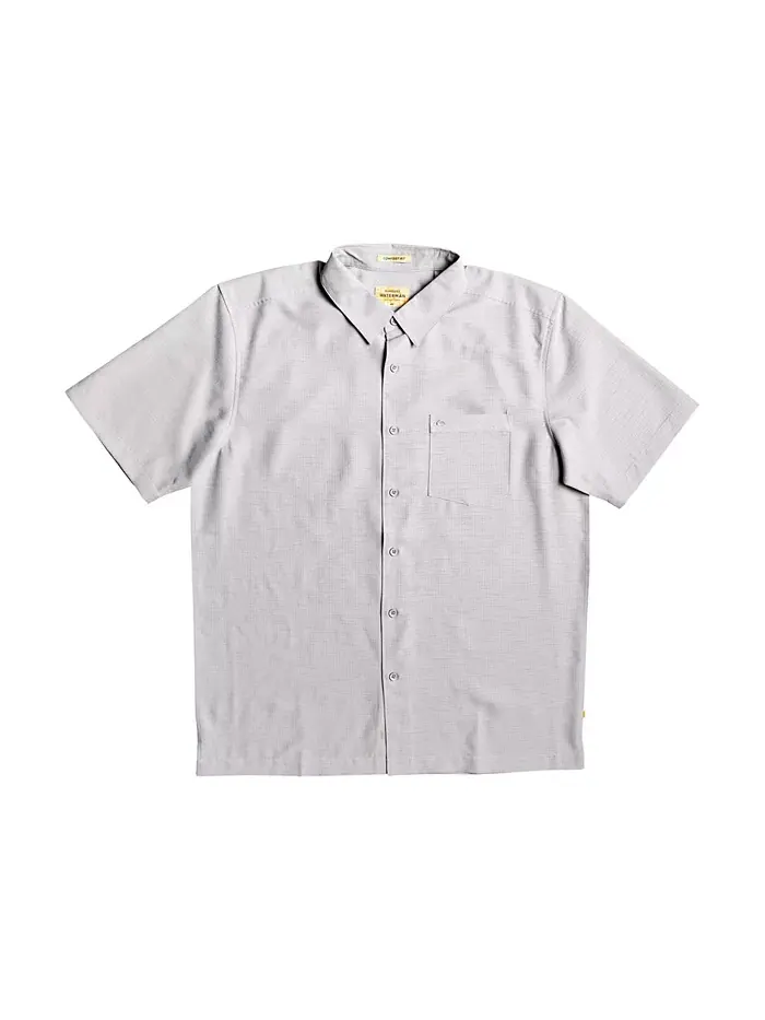 Quiksilver Мужская Рубашка Centinela Quiksilver Waterman — изображение 5 из 7, серый