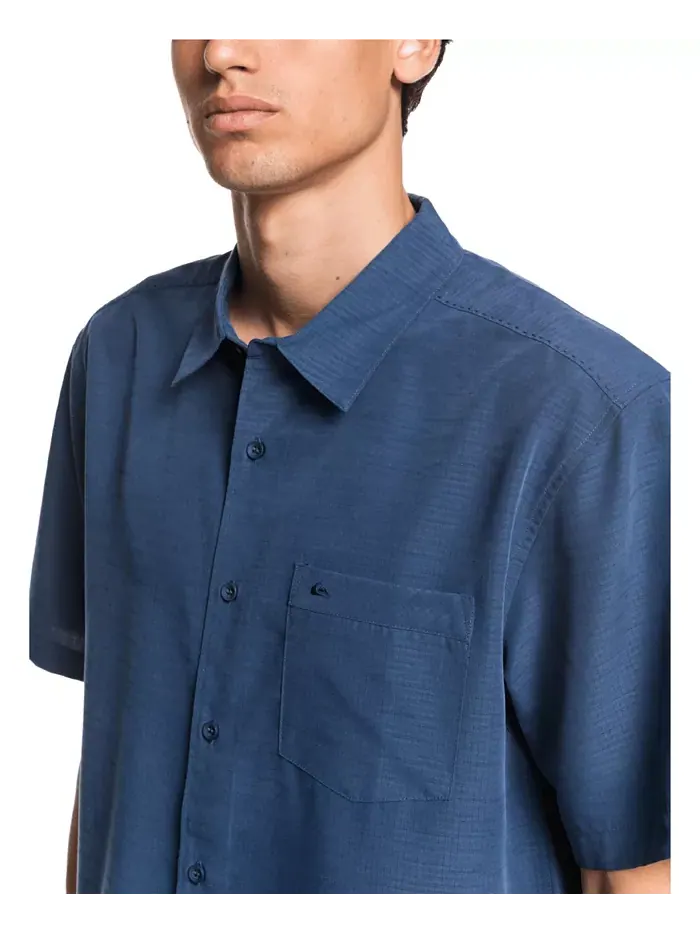 Quiksilver Мужская Рубашка Centinela Quiksilver Waterman — изображение 3 из 7, темно-синий