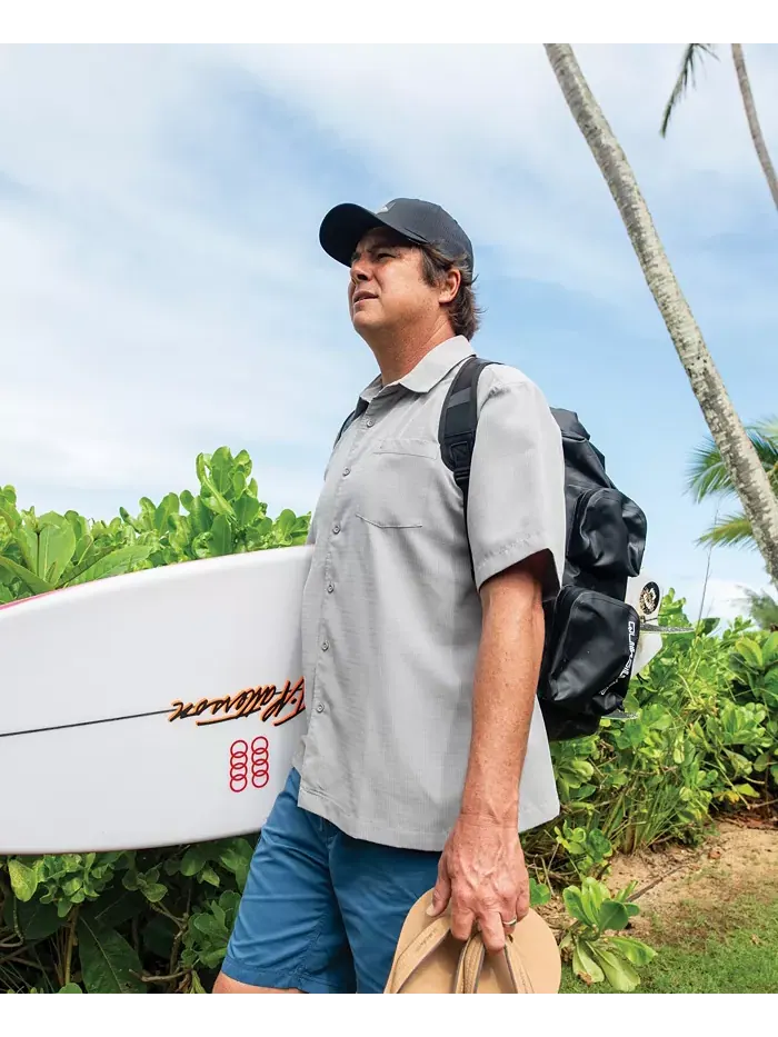 Quiksilver Мужская Рубашка Centinela Quiksilver Waterman — изображение 14 из 14, белый