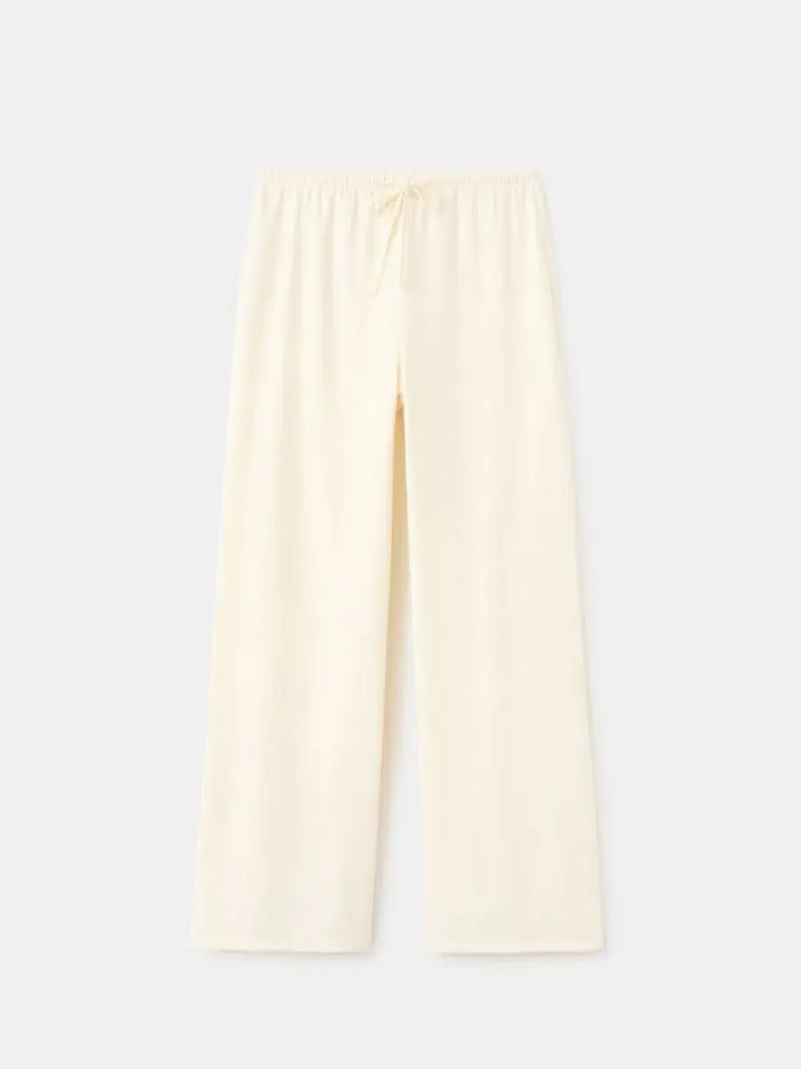 Брюки прямого кроя с регулируемым поясом, модель Straight Mid-Rise MANGO