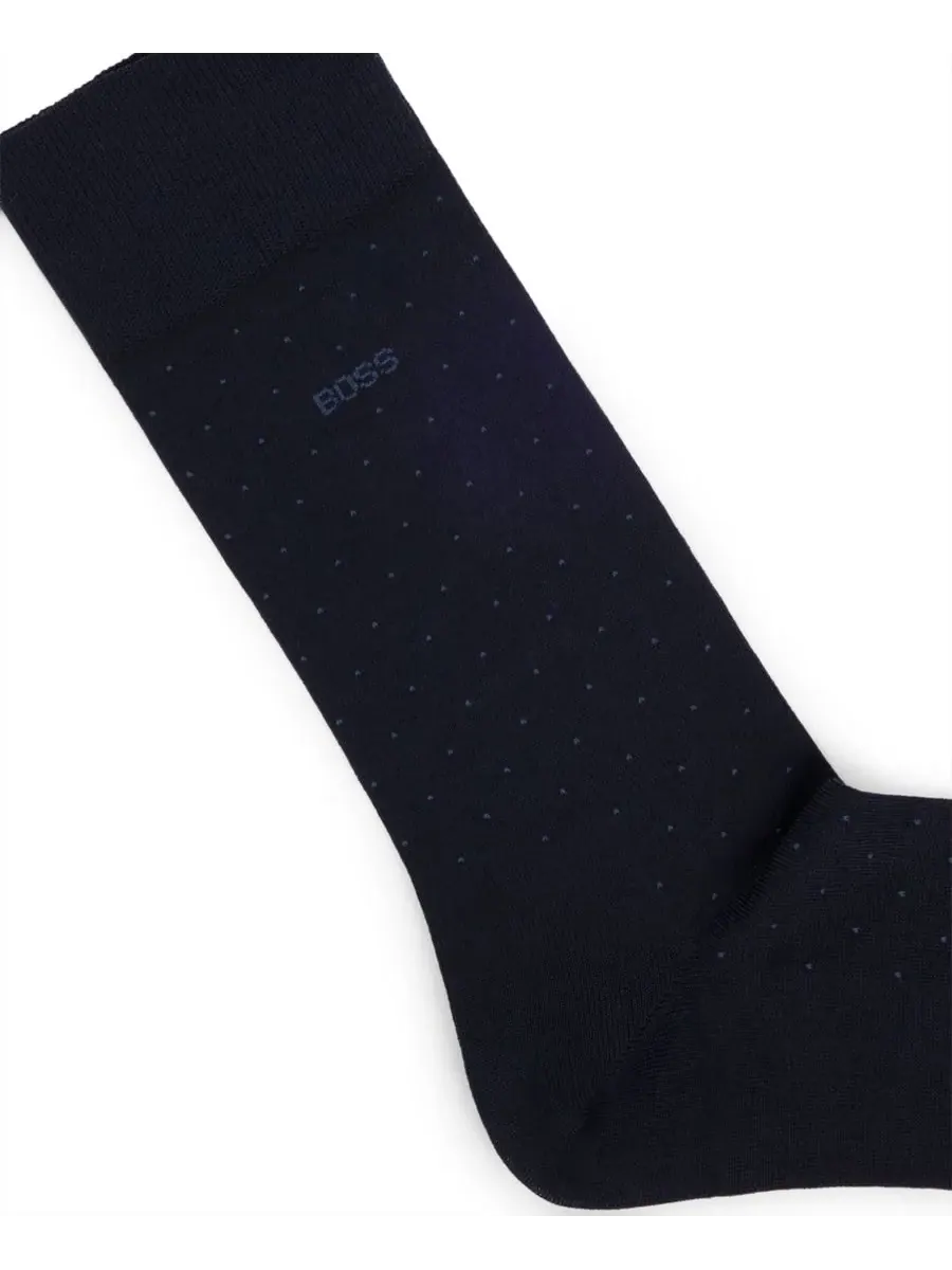 Мужские носки BOSS стандартной длины Hugo Boss — изображение 2 из 2, синий