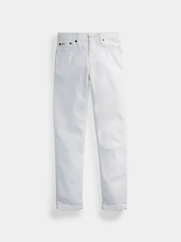 Джинсы Big Boys Sullivan Slim Stretch Polo Ralph Lauren — изображение 5 из 6, белый