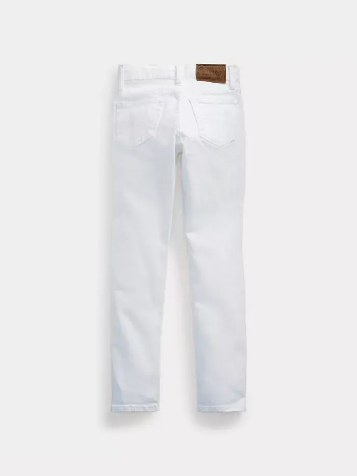 Джинсы Big Boys Sullivan Slim Stretch Polo Ralph Lauren — изображение 6 из 6, белый