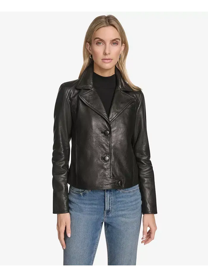 Женская кожаная куртка Paluma Blazer Andrew Marc Black Label
