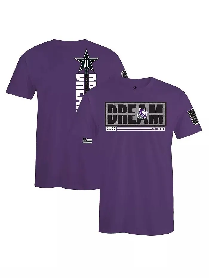 Мужская и женская x Black History Collection фиолетовая футболка Sacramento Kings FISLL — изображение 1 из 3