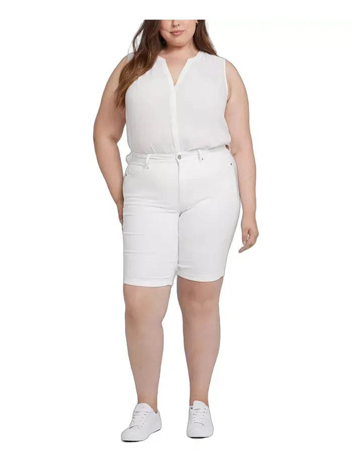 Джинсовые шорты Briella Roll Cuff Plus Size NYDJ