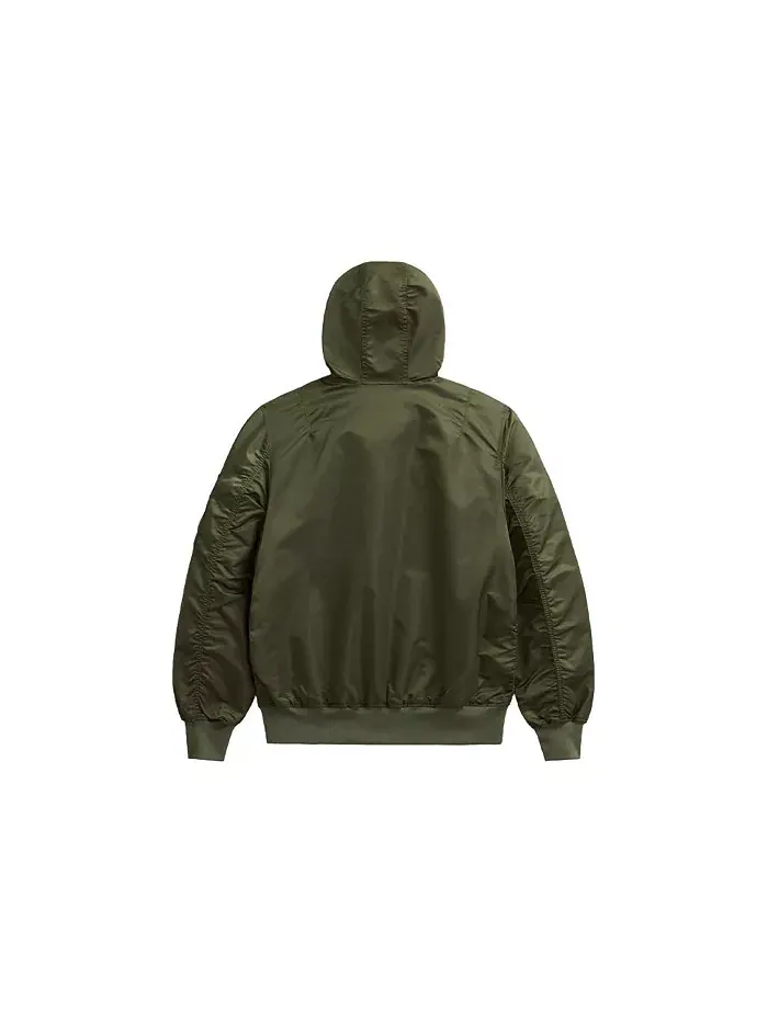 Мужская куртка L-2B с капюшоном Gen II Alpha Industries — изображение 3 из 3, зеленый