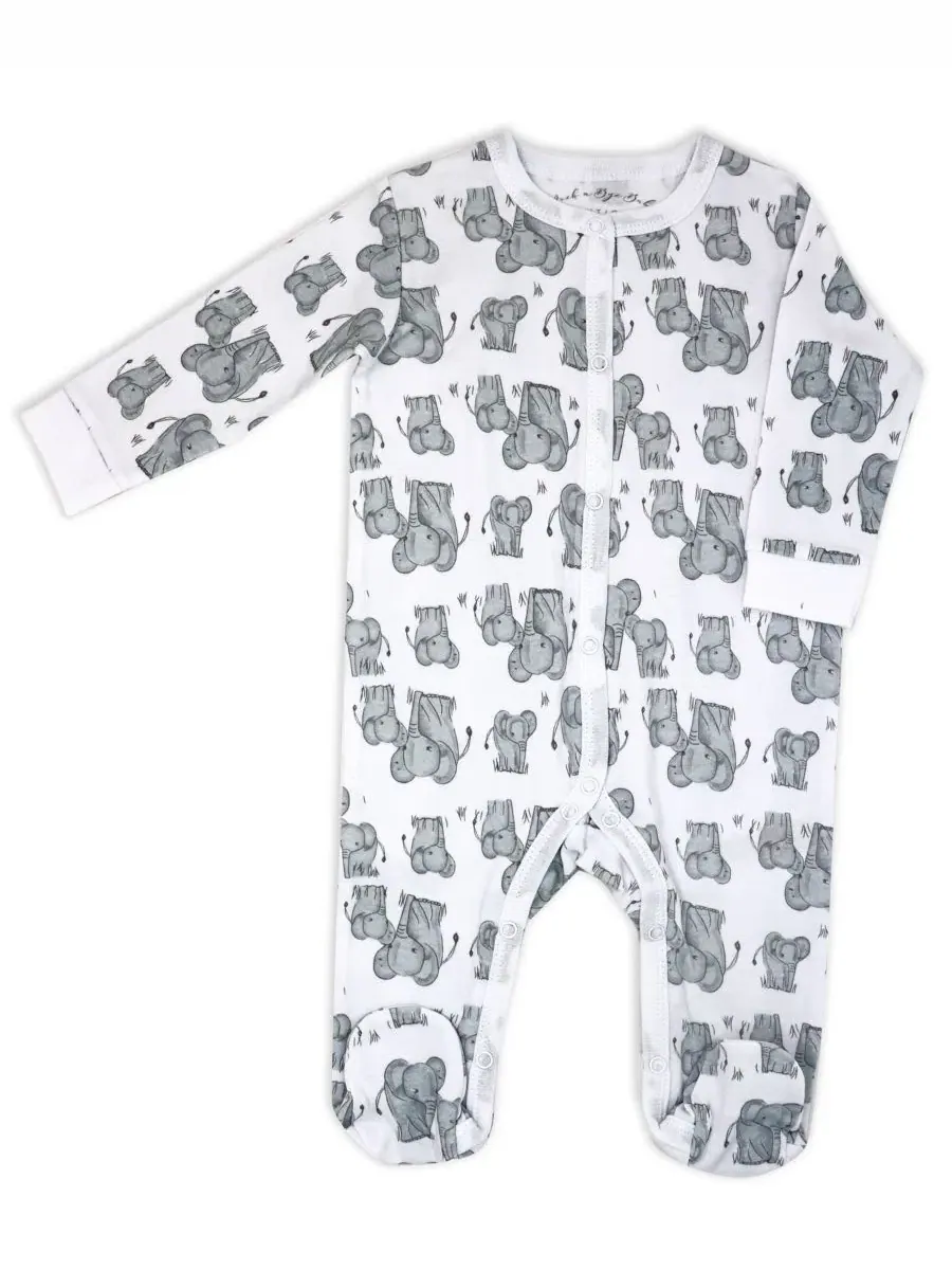 Комплект детской одежды для новорожденных Rock-A-Bye Baby Boutique — изображение 4 из 8, серый