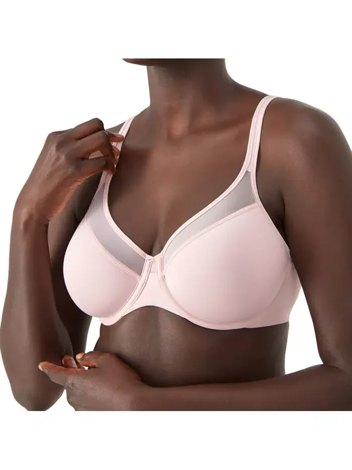 Женский бюстгальтер One Smooth U Ultra Light Shaping Underwire 3439 Bali — изображение 2 из 4, розовый