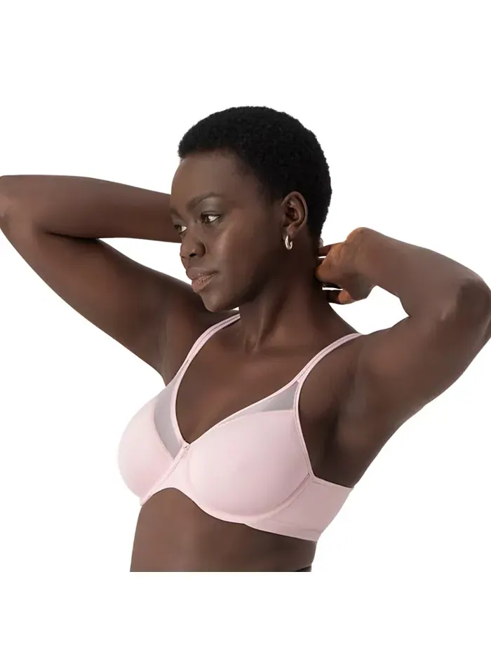Женский бюстгальтер One Smooth U Ultra Light Shaping Underwire 3439 Bali — изображение 3 из 4, розовый