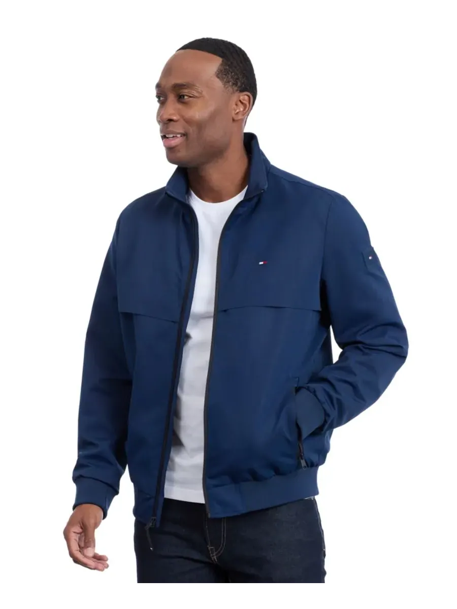 Мужская водостойкая куртка для яхтинга, стандартного кроя Tommy Hilfiger — изображение 3 из 8, темно-синий