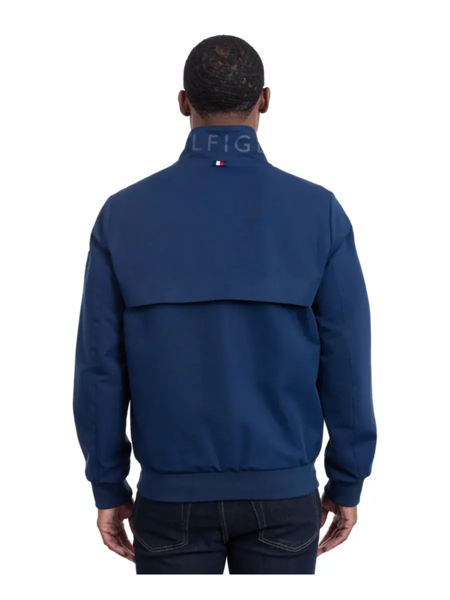 Мужская водостойкая куртка для яхтинга, стандартного кроя Tommy Hilfiger — изображение 8 из 8, темно-синий