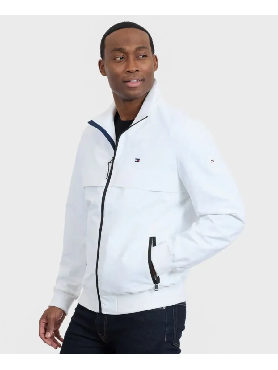 Мужская водостойкая куртка для яхтинга, стандартного кроя Tommy Hilfiger — изображение 3 из 5, белый