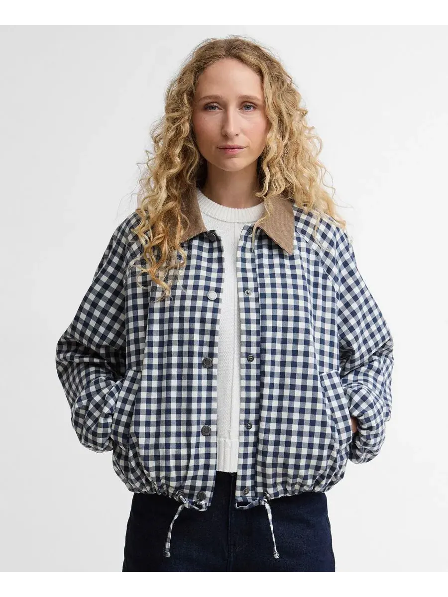 Женская куртка Ovingham с воротником-шнурком Barbour