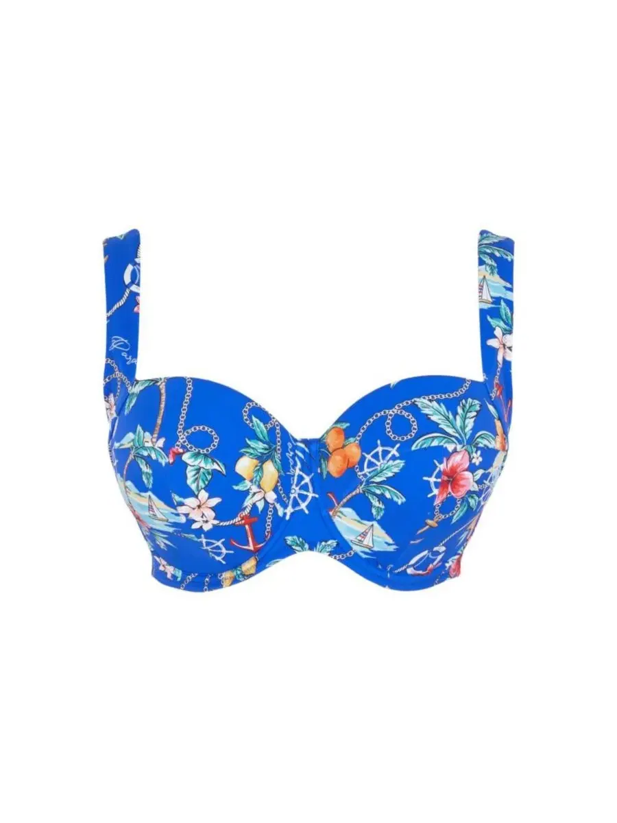 Женский купальный бюстгальтер Paradiso Olivia с косточками и балконетным креплением Panache Lingerie — изображение 2 из 5