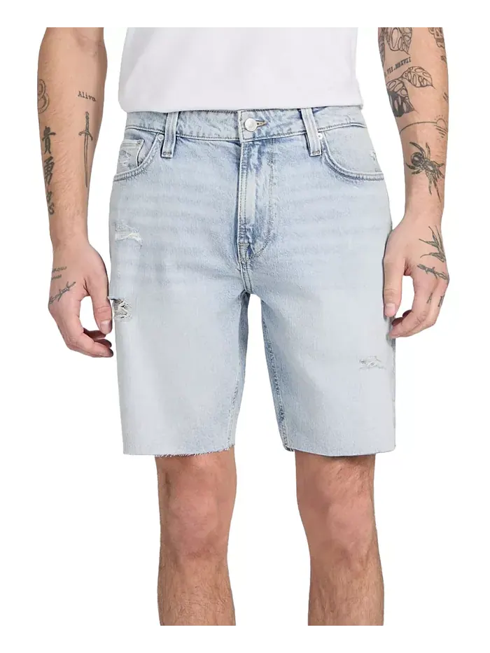 Мужские шорты из стрейч-денима Wyatt Regular-Fit GUESS