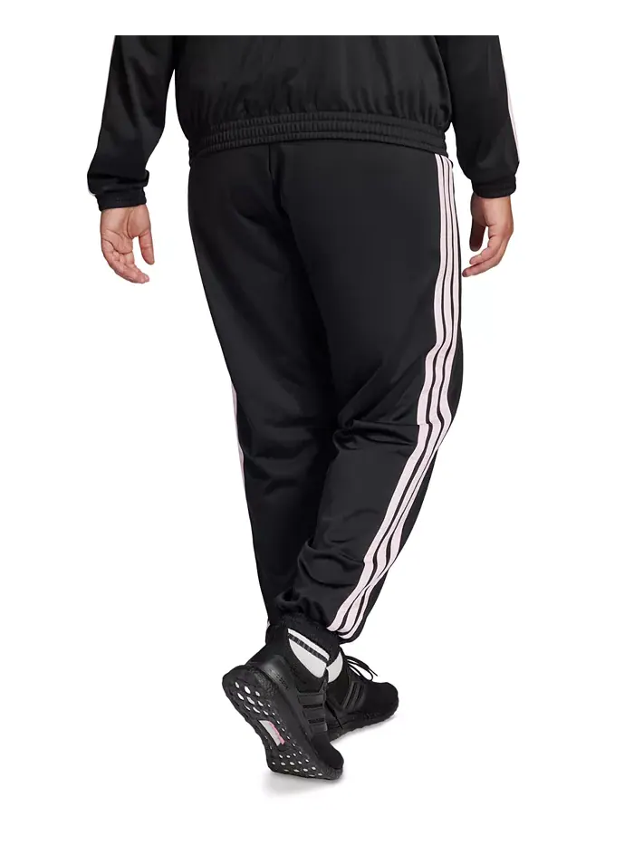 Женские спортивные брюки Plus Size Tricot 3-Stripes adidas — изображение 2 из 5