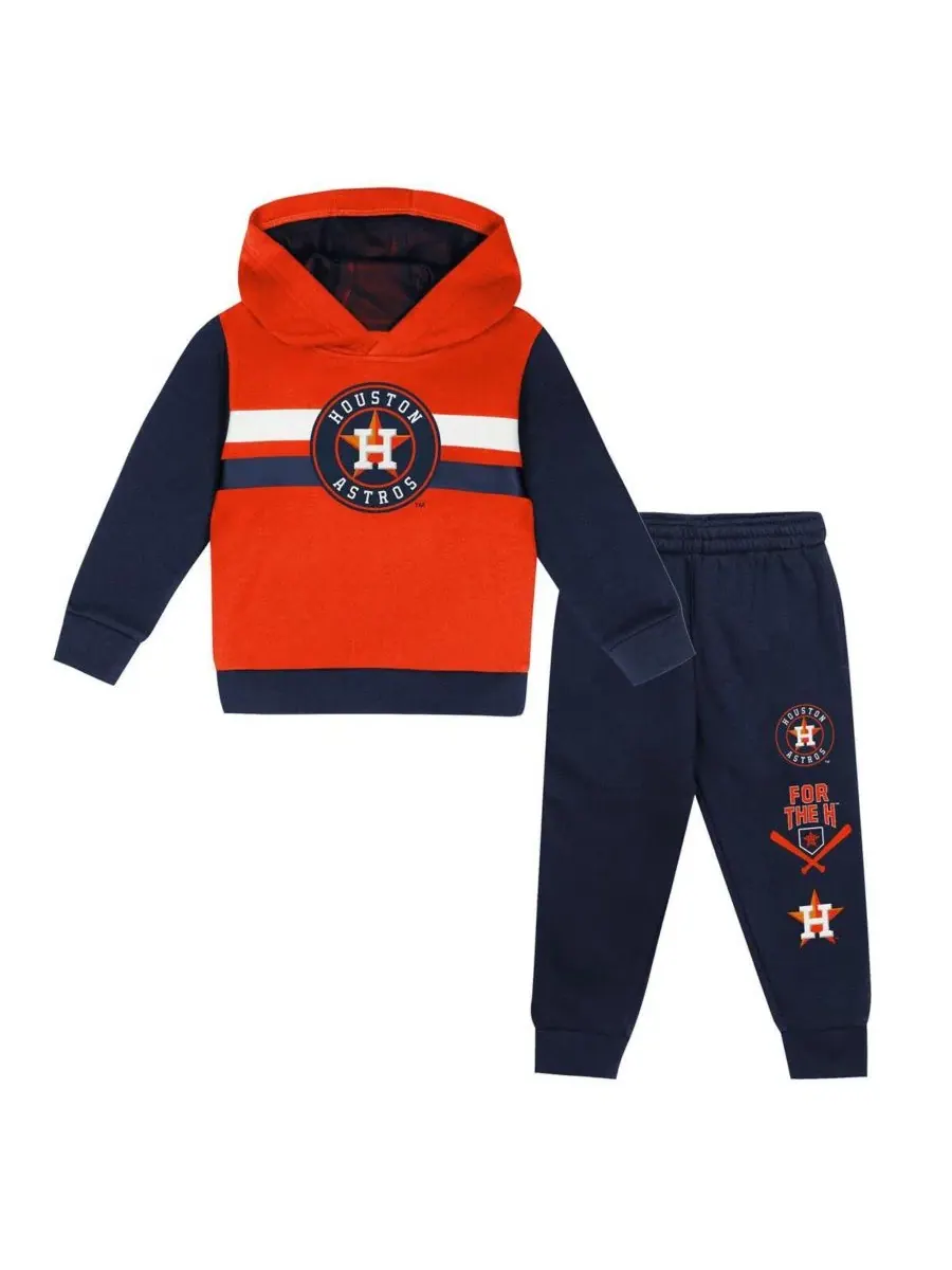 Детский комплект из худи и спортивных брюк с флисовой подкладкой Wind Up Pullover Hoodie and