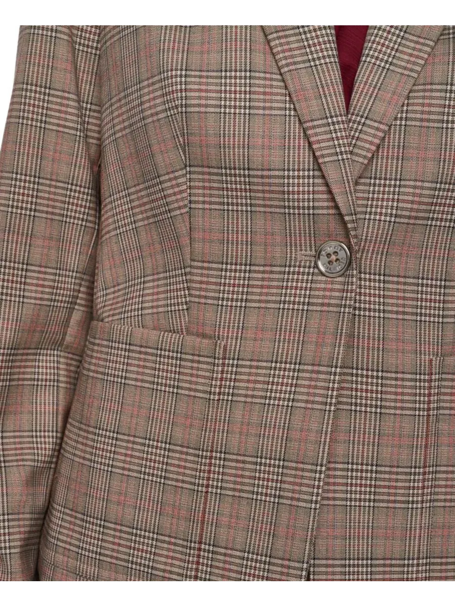 Женский пиджак с лацканами однобортный Tommy Hilfiger — изображение 7 из 7, мульти