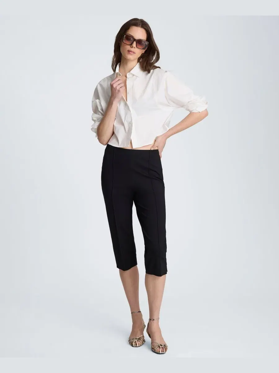 Женская рубашка с длинным рукавом, кроп Kenneth Cole