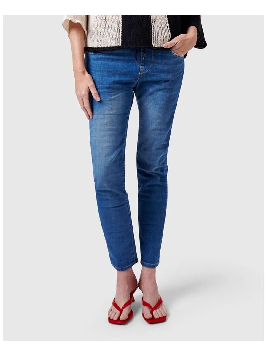 Женские джинсы Iconic Stretch Jeans из эластичного денима Alembika