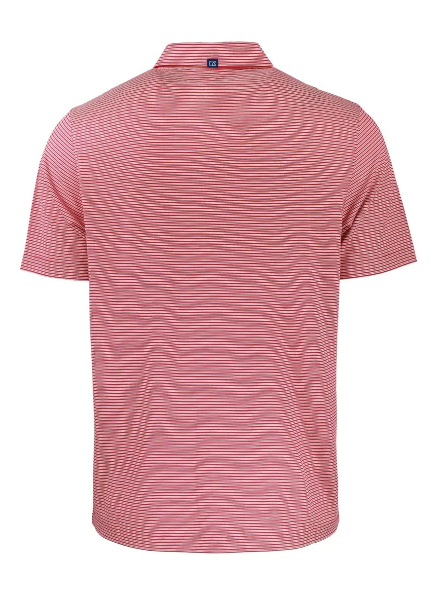 Футболка-поло Forge Eco Double Stripe Stretch Recycled Polo Shirt больших размеров Cutter & Buck — изображение 3 из 3