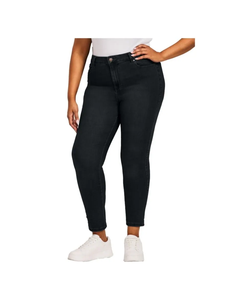 Женские узкие джинсы Butter Denim AVENUE — изображение 1 из 3, черный