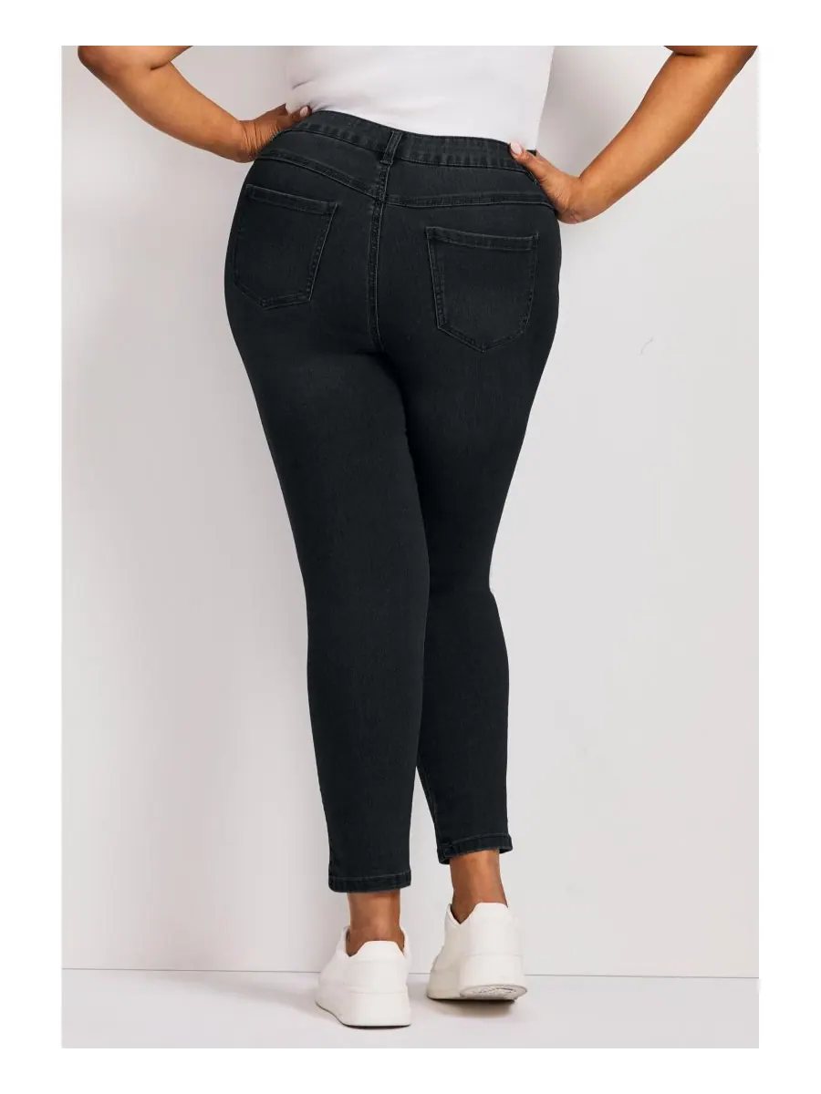 Женские узкие джинсы Butter Denim AVENUE — изображение 2 из 3, черный