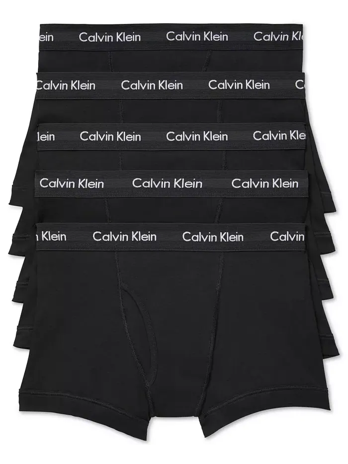 Мужские классические трусы из хлопка, 5 штук Calvin Klein
