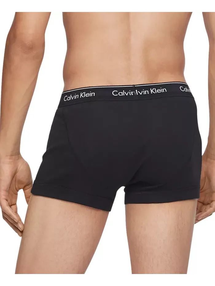 Мужские классические трусы из хлопка, 5 штук Calvin Klein — изображение 3 из 5, черный