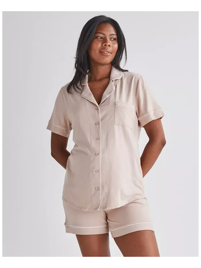 Летняя пижама Maternity Angel из двух частей ANGEL MATERNITY — розовый