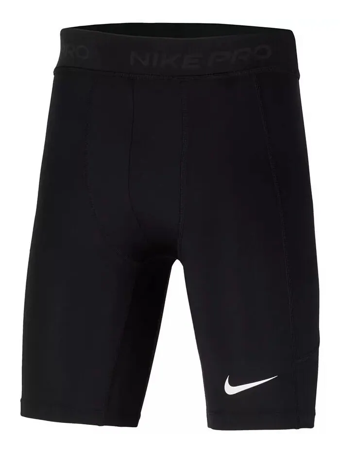 Эластичные спортивные шорты Big Boys Pro Dri-FIT Nike — изображение 4 из 6, черный/черный/белый