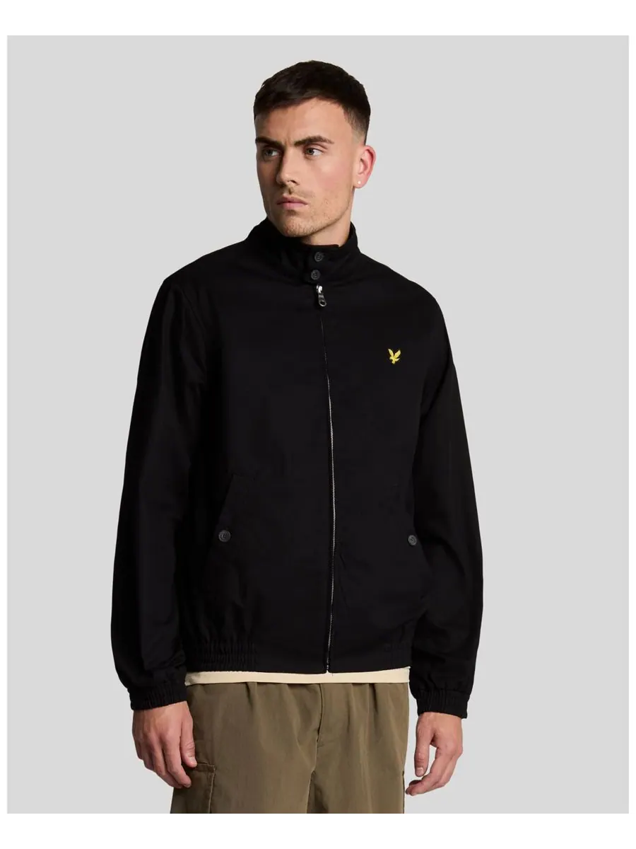 Мужская куртка Харрингтон Lyle & Scott — изображение 1 из 5, черный