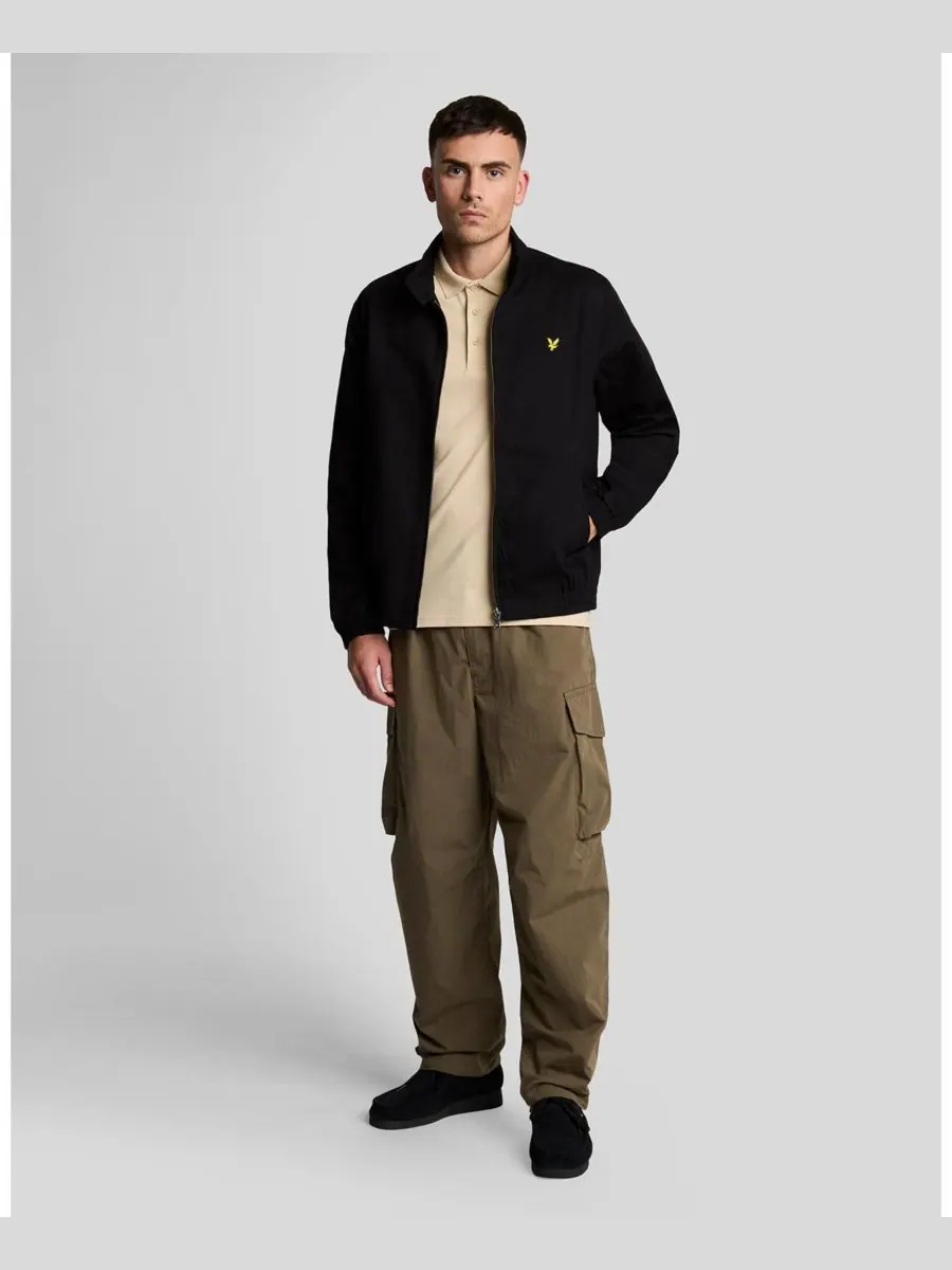 Мужская куртка Харрингтон Lyle & Scott — изображение 3 из 5, черный