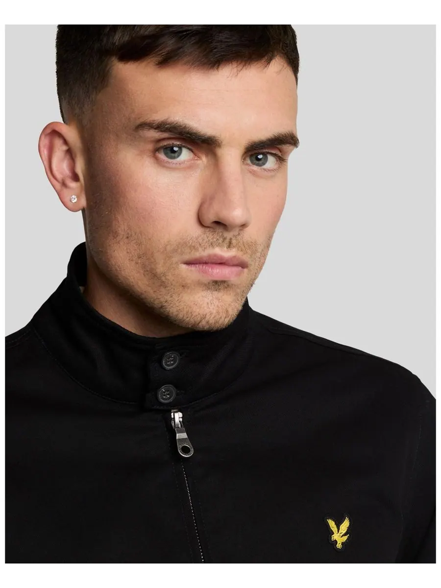 Мужская куртка Харрингтон Lyle & Scott — изображение 5 из 5, черный